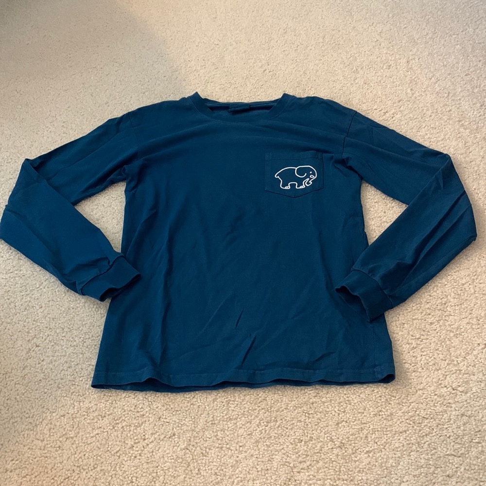 Ivory Ella Long Sleeve Tee, Size Small